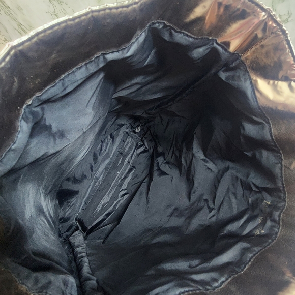 Victoria's Secret Shiny Rose Gold Color Tote - Picture 10 of 13